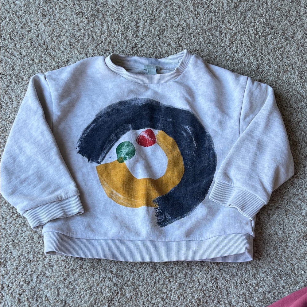 COS Art Paint Sweatshirt